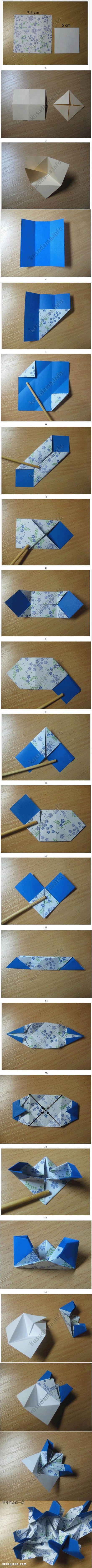 櫻草花球的折法圖解 手工折紙制作櫻草花球 -  rpnrmr.com