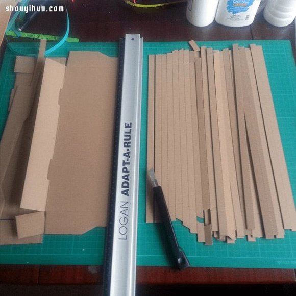 披薩盒變廢為寶DIY手工制作漂亮蝴蝶卷紙畫 -  rpnrmr.com