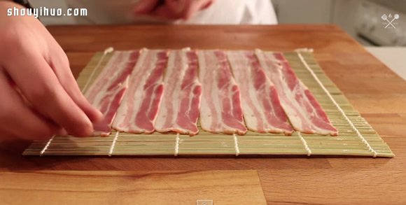 極品肉壽司的做法 自制培根包裹純肉壽司 -  rpnrmr.com
