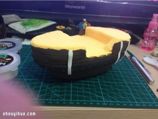 海賊王黃金梅麗號(hào)海賊船粘土制作圖解教程 -  rpnrmr.com