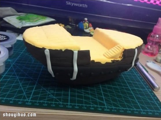 海賊王黃金梅麗號(hào)海賊船粘土制作圖解教程 -  rpnrmr.com
