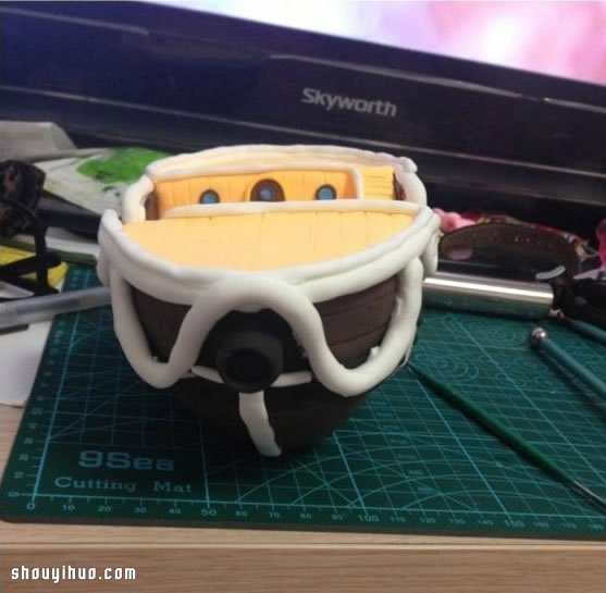 海賊王黃金梅麗號(hào)海賊船粘土制作圖解教程 -  rpnrmr.com