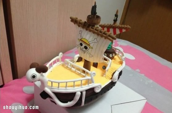 海賊王黃金梅麗號(hào)海賊船粘土制作圖解教程 -  rpnrmr.com