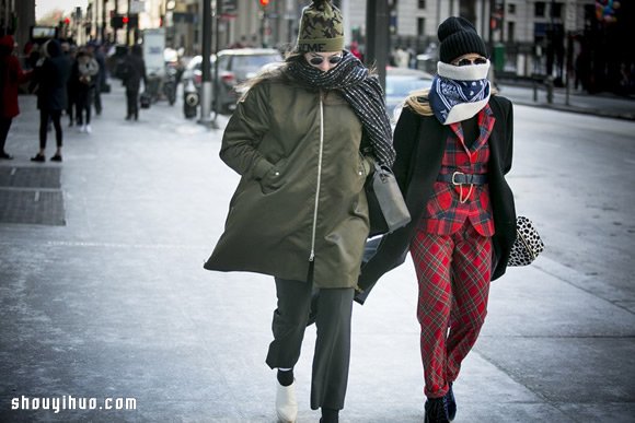 紐約時(shí)裝周街拍 冬日時(shí)尚人女性御寒穿搭 -  rpnrmr.com