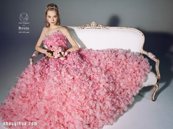 蜷川實(shí)花 2015 夏季絢爛婚紗設(shè)計(jì)作品 -  rpnrmr.com