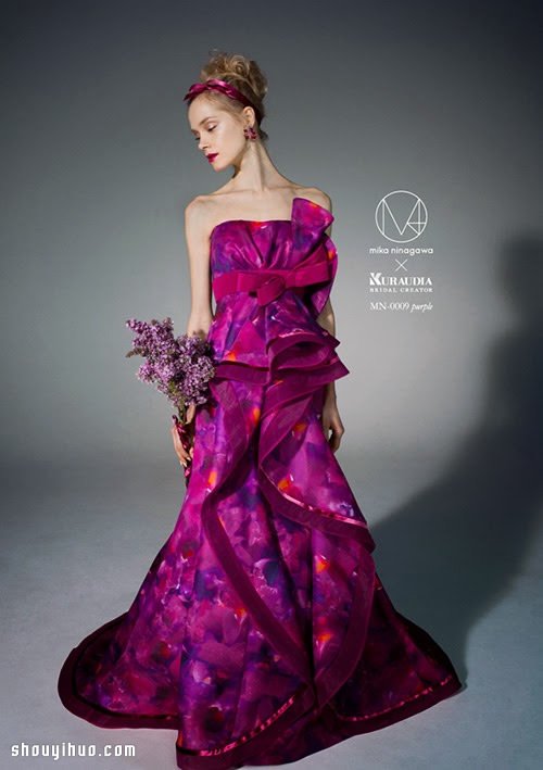 蜷川實(shí)花 2015 夏季絢爛婚紗設(shè)計(jì)作品 -  rpnrmr.com