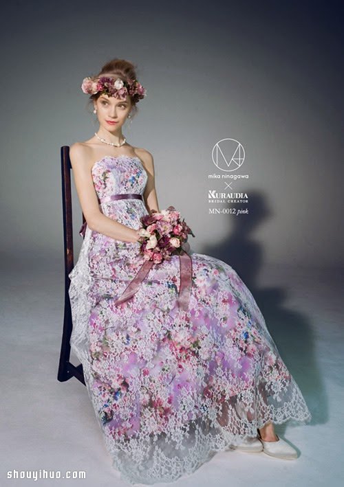 蜷川實(shí)花 2015 夏季絢爛婚紗設(shè)計(jì)作品 -  rpnrmr.com