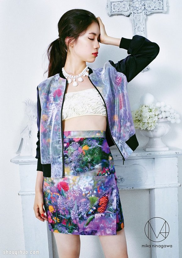 蜷川實(shí)花 2015 夏季絢爛婚紗設(shè)計(jì)作品 -  rpnrmr.com