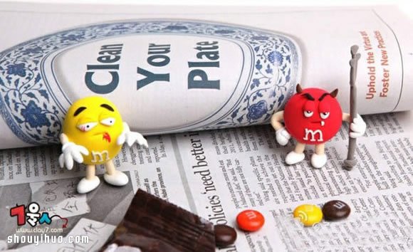 粘土DIY手工制作超萌糖果小怪獸 -  rpnrmr.com