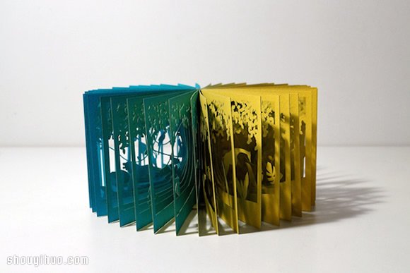 Yusuke Oono 縷空紙雕書作品欣賞 -  rpnrmr.com