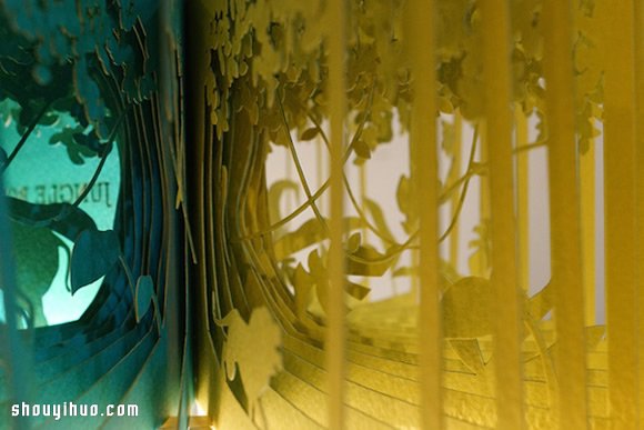 Yusuke Oono 縷空紙雕書作品欣賞 -  rpnrmr.com