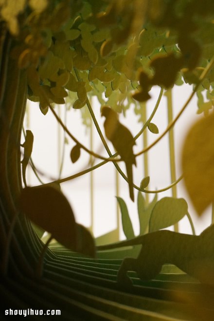 Yusuke Oono 縷空紙雕書作品欣賞 -  rpnrmr.com