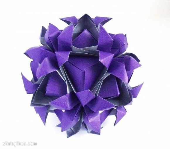 美輪美奐的手工折紙花球作品欣賞(二) -  rpnrmr.com