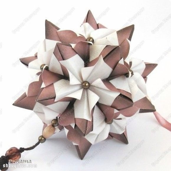 美輪美奐的手工折紙花球作品欣賞(二) -  rpnrmr.com