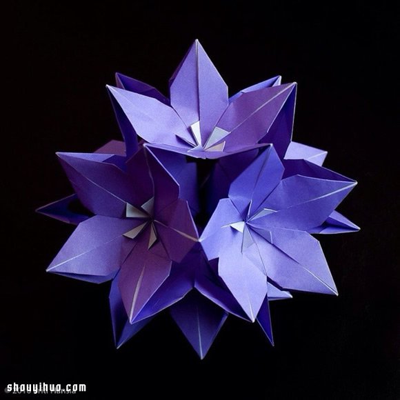 美輪美奐的手工折紙花球作品欣賞(二) -  rpnrmr.com