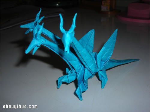 越南折紙藝術(shù)家Adam Tram的折紙恐龍作品 -  rpnrmr.com