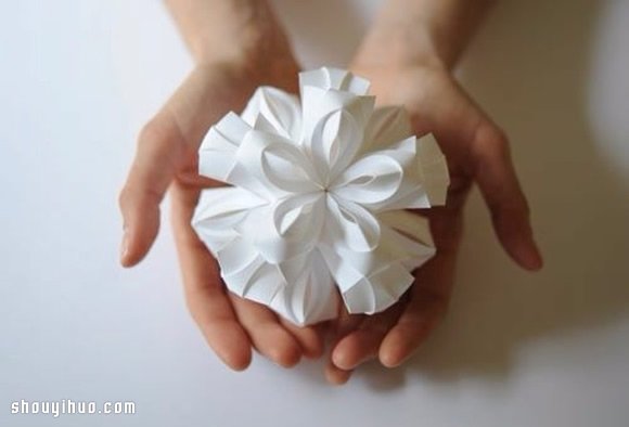 美輪美奐的手工折紙花球作品欣賞(三) -  rpnrmr.com
