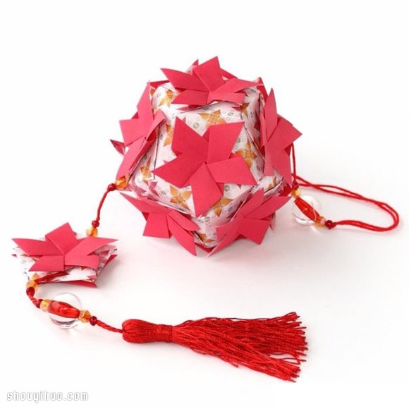 美輪美奐的手工折紙花球作品欣賞(三) -  rpnrmr.com