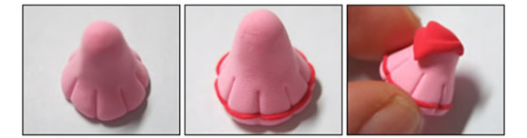 三款卡通小女孩粘土手辦手工制作圖解教程 -  rpnrmr.com