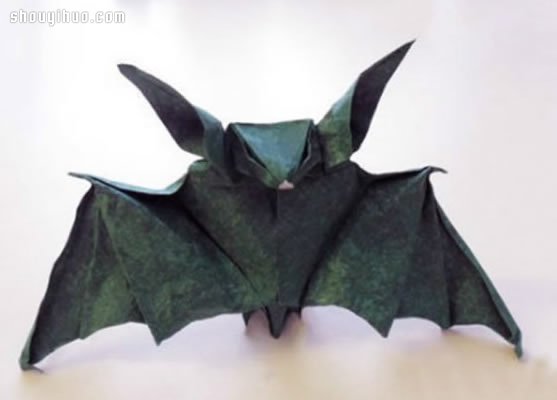 蝙蝠的折法圖解 手工折紙蝙蝠步驟教程 -  rpnrmr.com