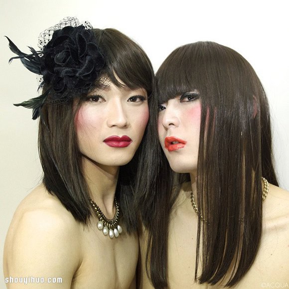 男造型師男扮女裝慶祝38婦女節(jié)。。嘔~ -  rpnrmr.com
