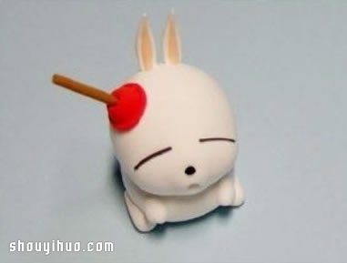 賤賤流氓兔粘土玩偶DIY手工制作圖解教程 -  rpnrmr.com