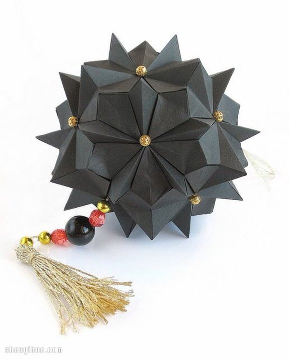美輪美奐的手工折紙花球作品欣賞(四) -  rpnrmr.com