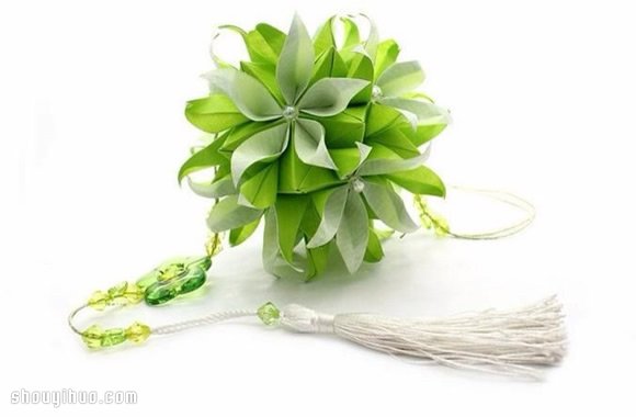 美輪美奐的手工折紙花球作品欣賞(四) -  rpnrmr.com