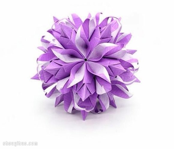 美輪美奐的手工折紙花球作品欣賞(四) -  rpnrmr.com
