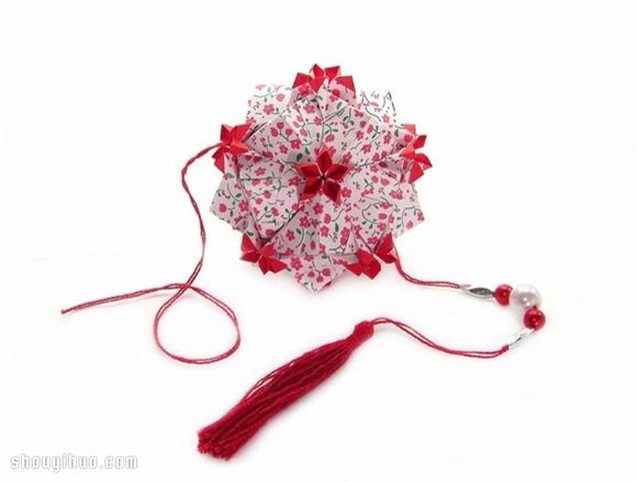 美輪美奐的手工折紙花球作品欣賞(四) -  rpnrmr.com