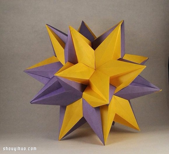 美輪美奐的手工折紙花球作品欣賞(四) -  rpnrmr.com