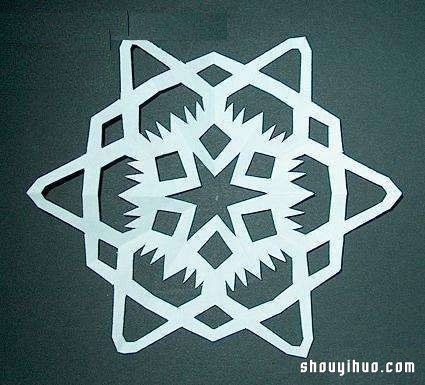 雪花窗花的剪法 剪窗花的制作過程步驟教程 -  rpnrmr.com