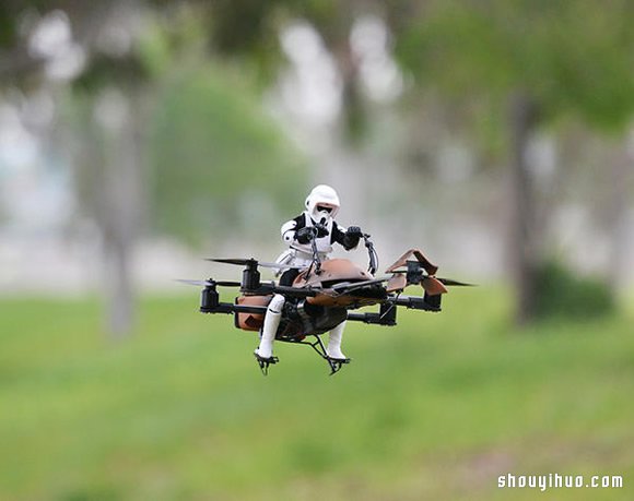 Google 工程師改造星球大戰(zhàn)搖控飛機 -  rpnrmr.com