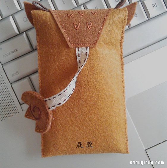不織布手工制作貓頭鷹手機套卡包布藝教程 -  rpnrmr.com