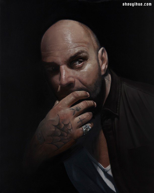 Mike Dargas 超越完美新現(xiàn)實主義繪畫作品 -  rpnrmr.com