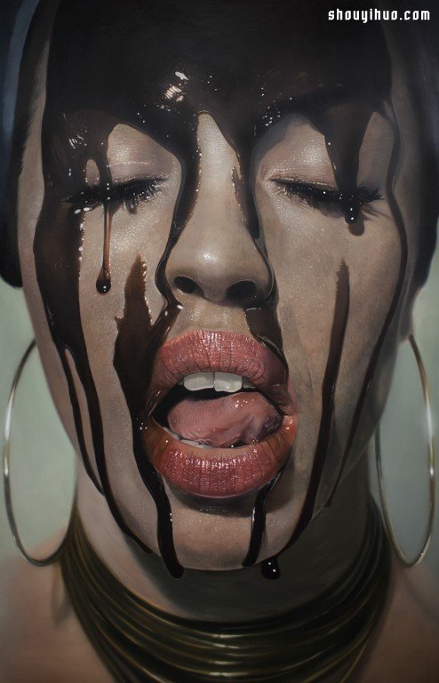 Mike Dargas 超越完美新現(xiàn)實主義繪畫作品 -  rpnrmr.com