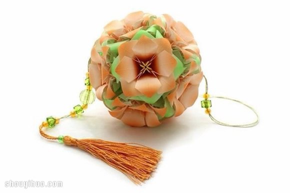 美輪美奐的手工折紙花球作品欣賞(五) -  rpnrmr.com