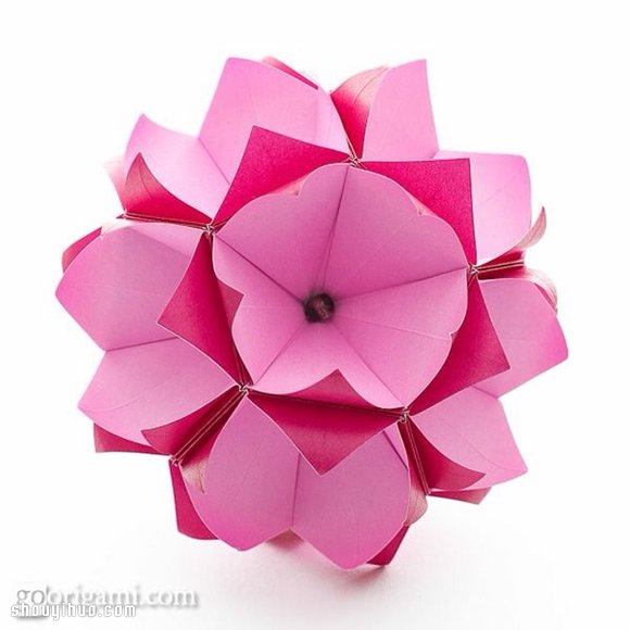 美輪美奐的手工折紙花球作品欣賞(五) -  rpnrmr.com