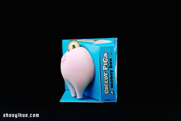 Greedy Pig 可愛粉紅豬屁股存錢罐 -  rpnrmr.com