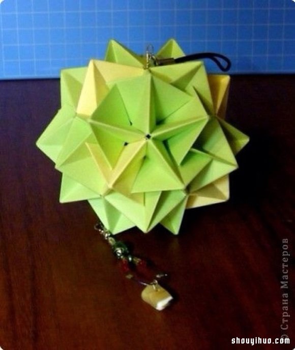 美輪美奐的手工折紙花球作品欣賞(七) -  rpnrmr.com