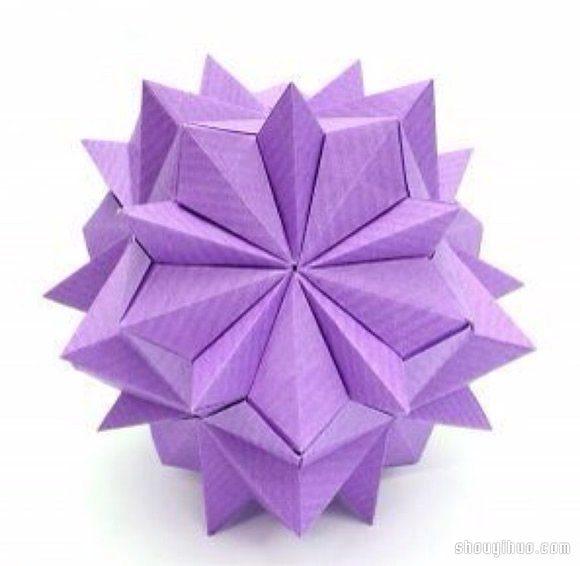 美輪美奐的手工折紙花球作品欣賞(七) -  rpnrmr.com