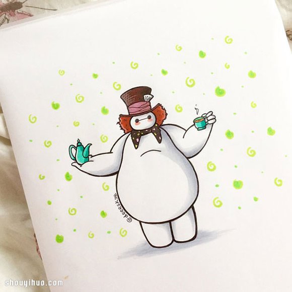 Baymax玩角色扮演 融合成經(jīng)典迪士尼人物 -  rpnrmr.com