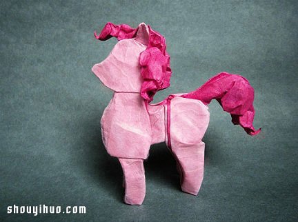 折紙小馬駒的折法 手工折紙馬兒圖解教程 -  rpnrmr.com