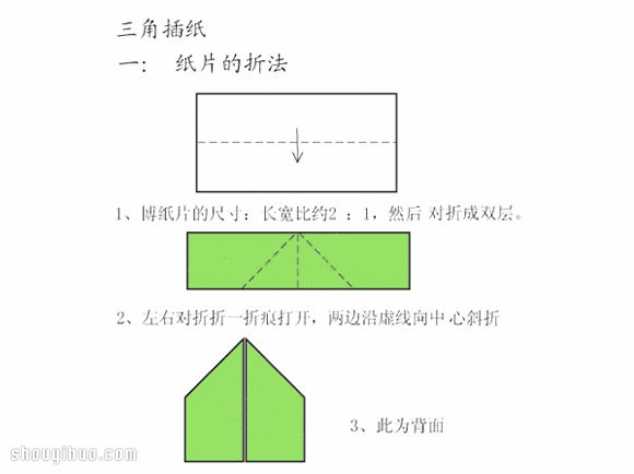 三角插的折法及三角插基本插入組合方法圖解 -  rpnrmr.com