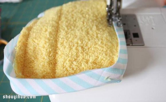 舊毛巾改造再利用 手工制作洗漱用品收納袋 -  rpnrmr.com