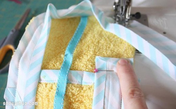 舊毛巾改造再利用 手工制作洗漱用品收納袋 -  rpnrmr.com