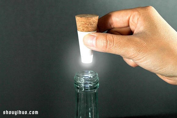 可充電式軟木塞LED 把玻璃瓶變成情境燈 -  rpnrmr.com