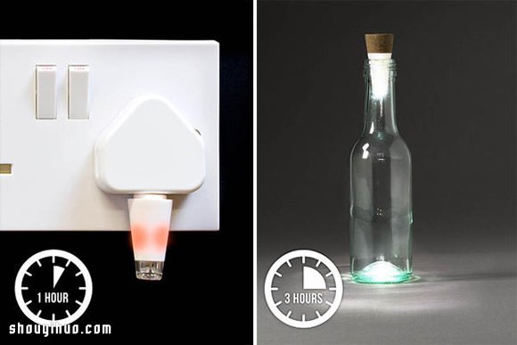 可充電式軟木塞LED 把玻璃瓶變成情境燈 -  rpnrmr.com