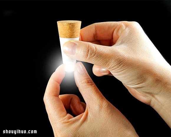 可充電式軟木塞LED 把玻璃瓶變成情境燈 -  rpnrmr.com