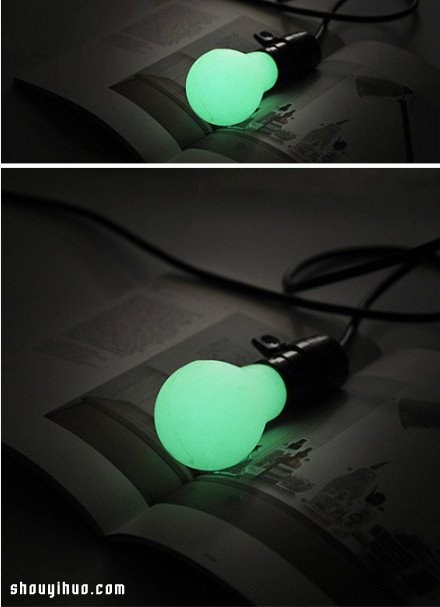 DIY不插電也能發(fā)光的夜光燈泡手工制作教程 -  rpnrmr.com